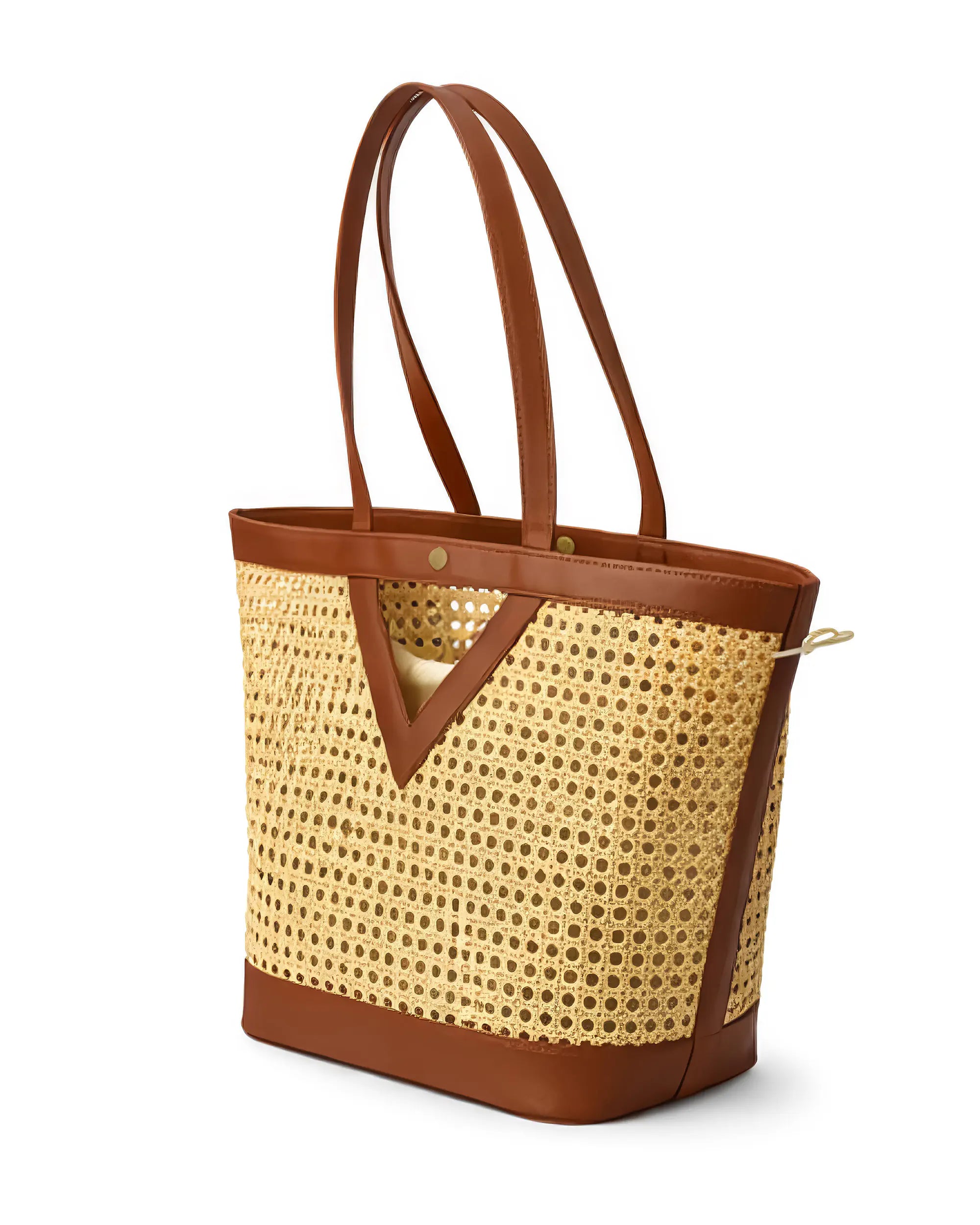 Brown Sleek Everyday Handbag for Women